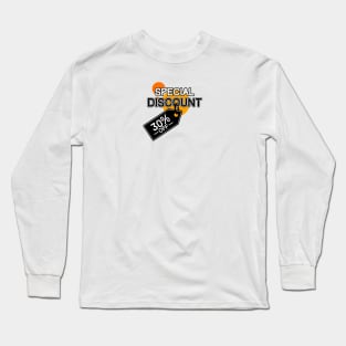 Special Discount 30% off Long Sleeve T-Shirt